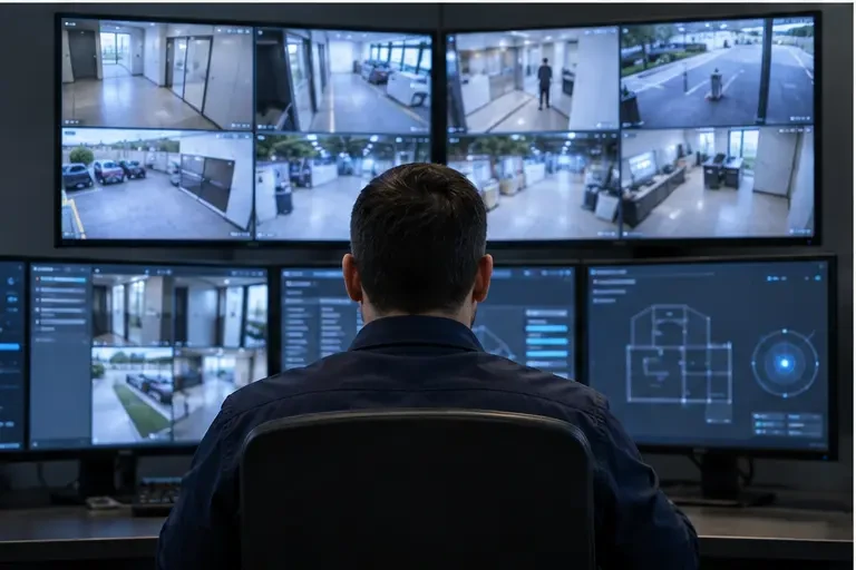 CCTV, monitoreo y seguridad electrónica empresarial · detalle 3